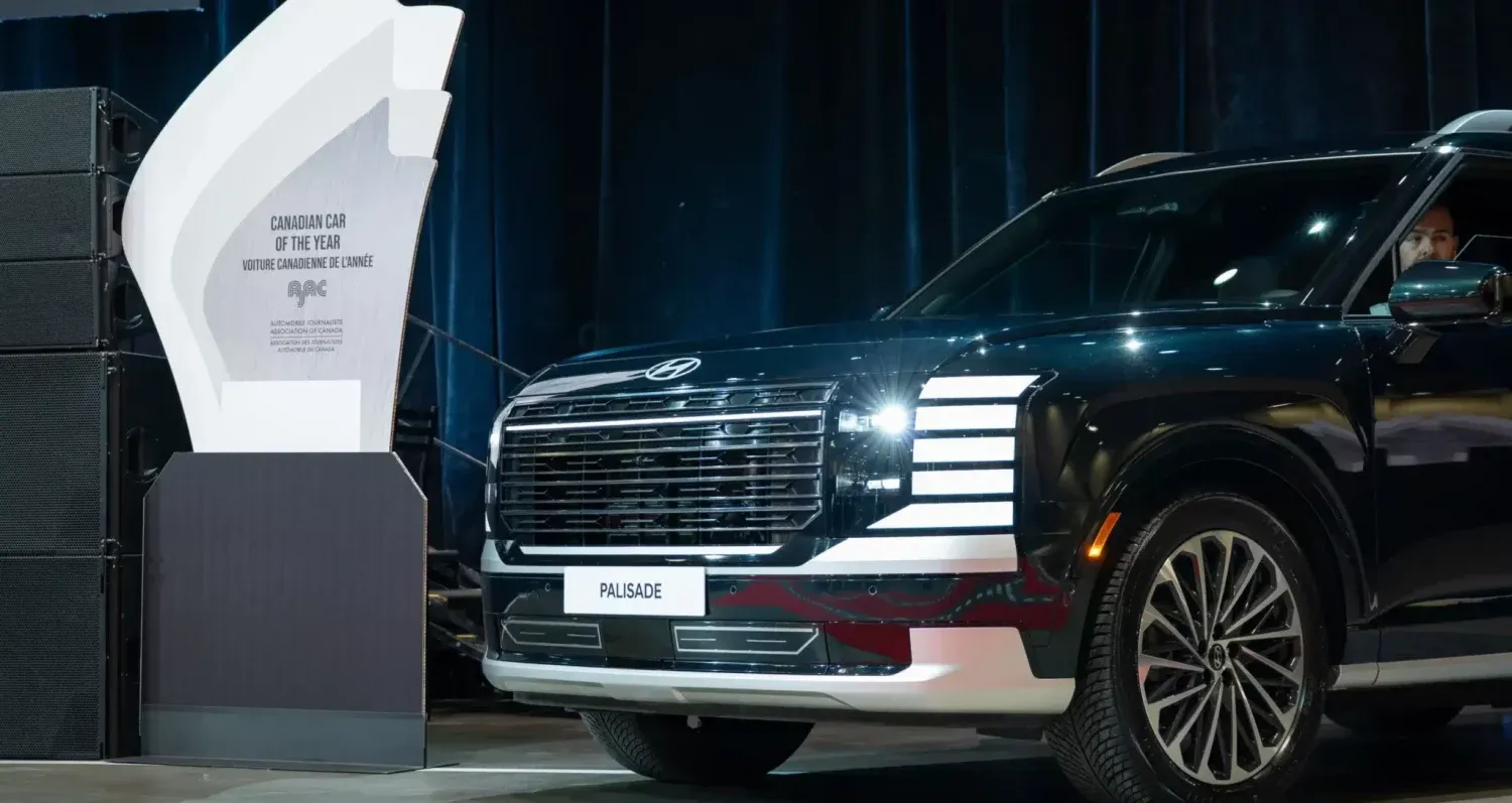 Hyundai PALISADE a fost desemnat Vehiculul Utilitar Canadian al Anului 2026