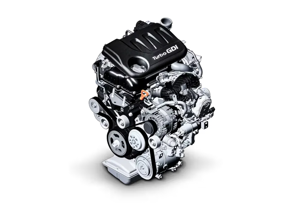 Motor pe benzină. TUCSON Plug-in Hybrid este echipat cu motor pe benzină de 1,6 litri Turbo GDi.