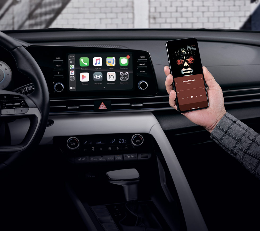Беспроводное подключение Android Auto и Apple CarPlay