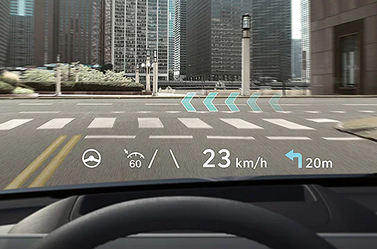 Современный проекционный дисплей (HUD)