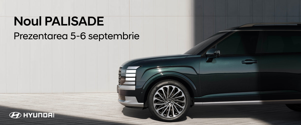 Prezentarea noului Hyundai PALISADE pe 5-6 septembrie în showroom-ul Hyundai Moldova